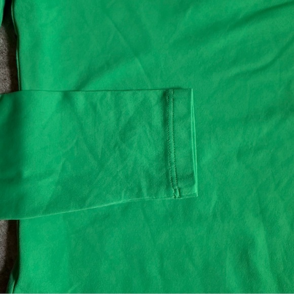 Babaton Aritzia sz S Squareneck Longsleeve Bodysuit Green - Picture 3 of 7